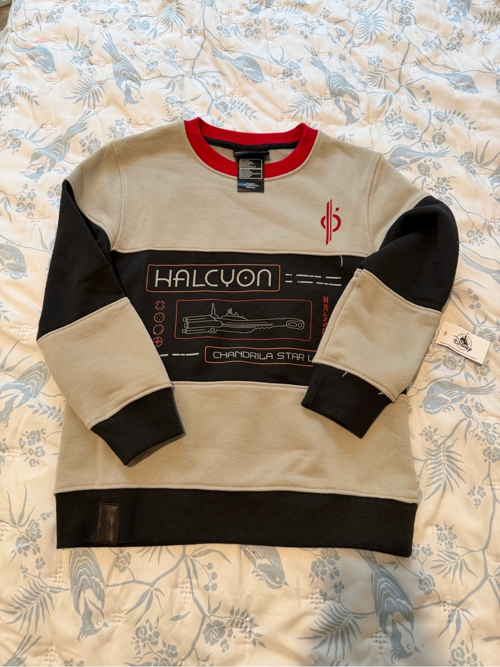 Disney Kids Chandrila Star Crewneck Sweatshirt - Beige, Black, Red